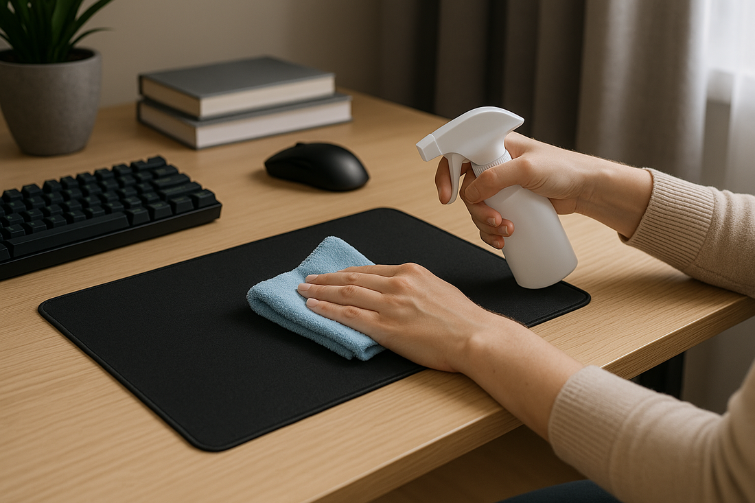 Comment entretenir et nettoyer son tapis de souris facilement ?