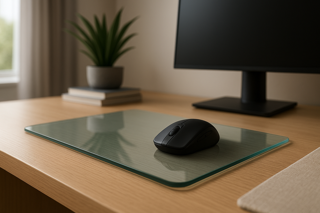 Les avantages méconnus des tapis de souris en verre