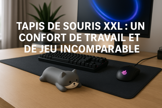Tapis de souris XXL : un confort de travail et de jeu incomparable
