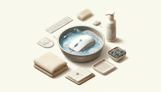 Comment laver un tapis de souris ?