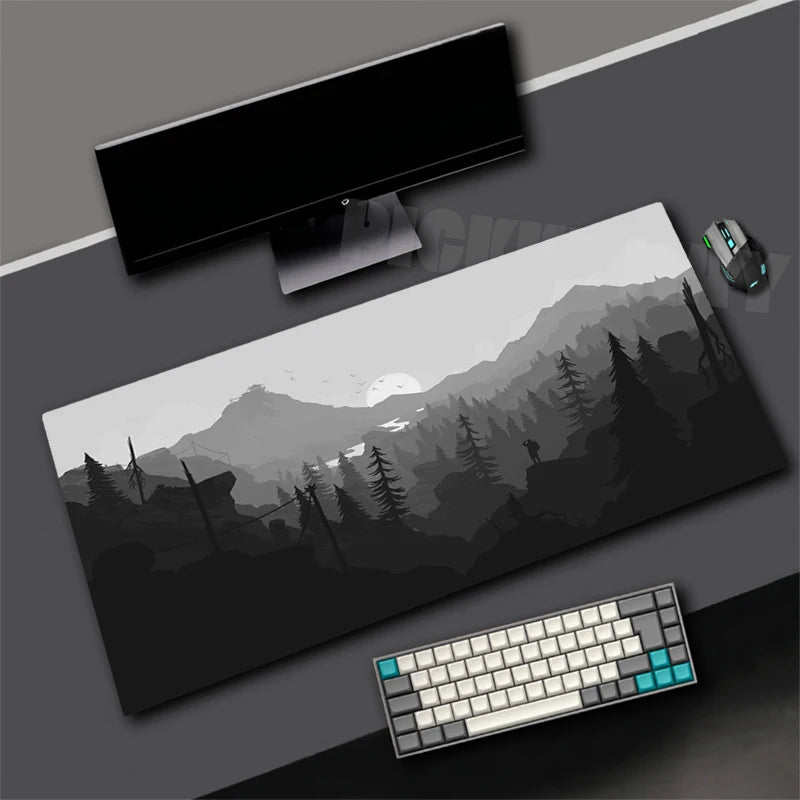 Tapis de souris XXL Gamer Sunset Gris