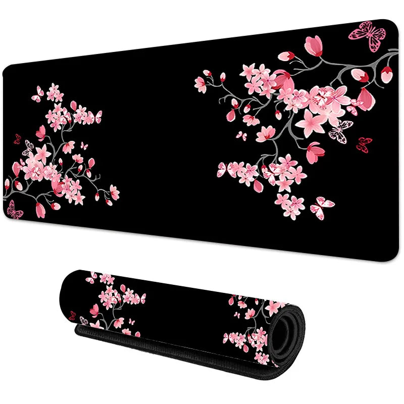 Tapis de souris XXL Gamer Fleur de Cerise