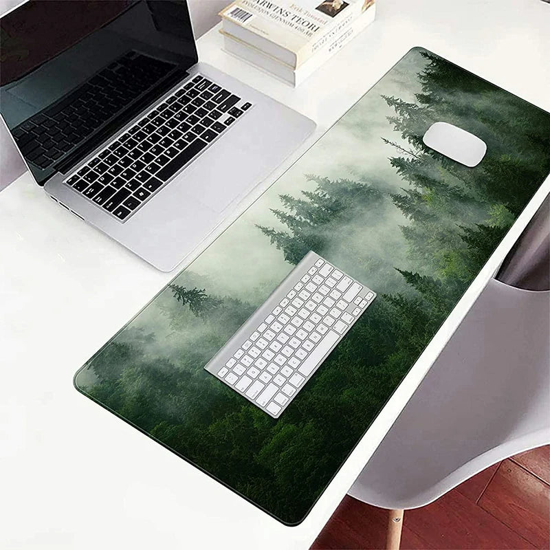 Tapis de souris XXL Vert Forêt