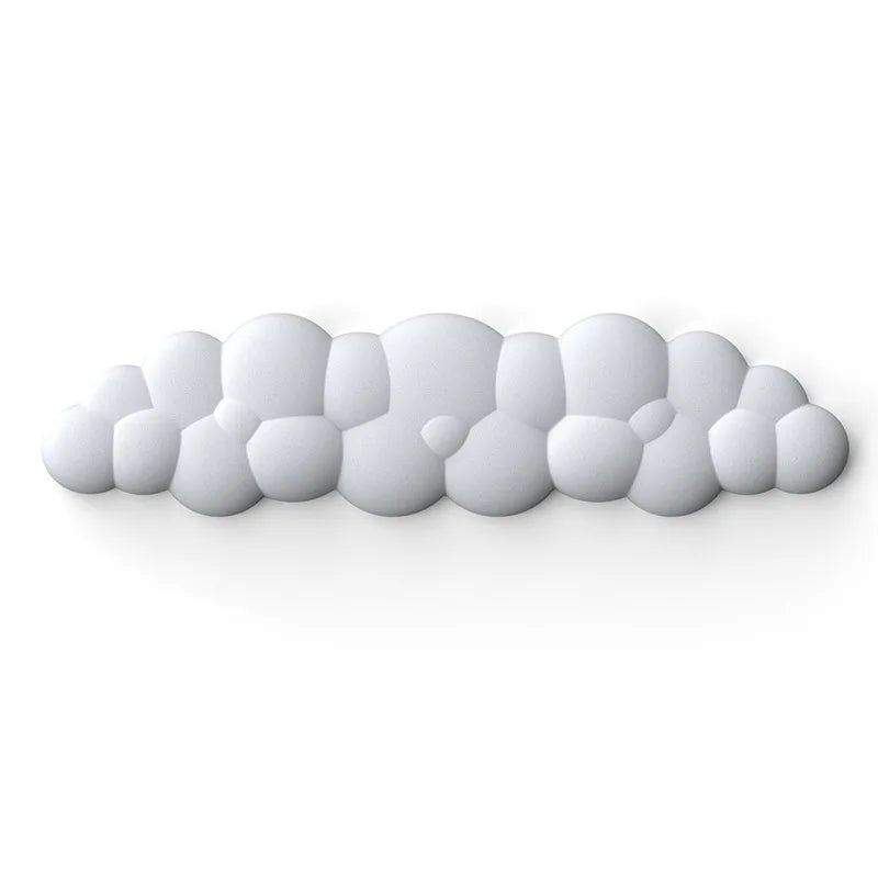 Tapis de souris Ergonomique Clavier Blanc