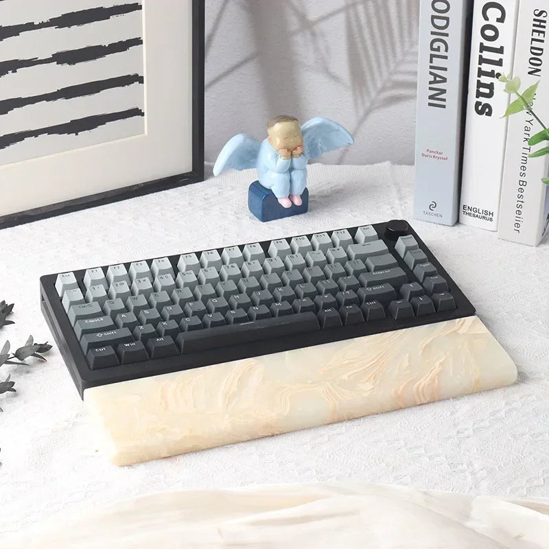 Tapis de souris Ergonomique Clavier Crème