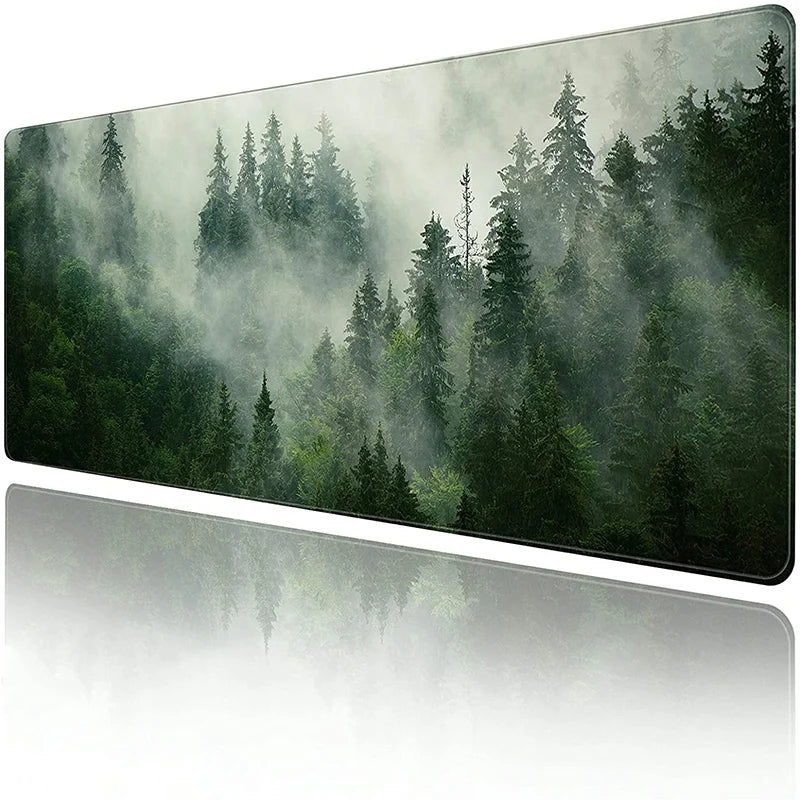 Tapis de souris XXL Vert Forêt