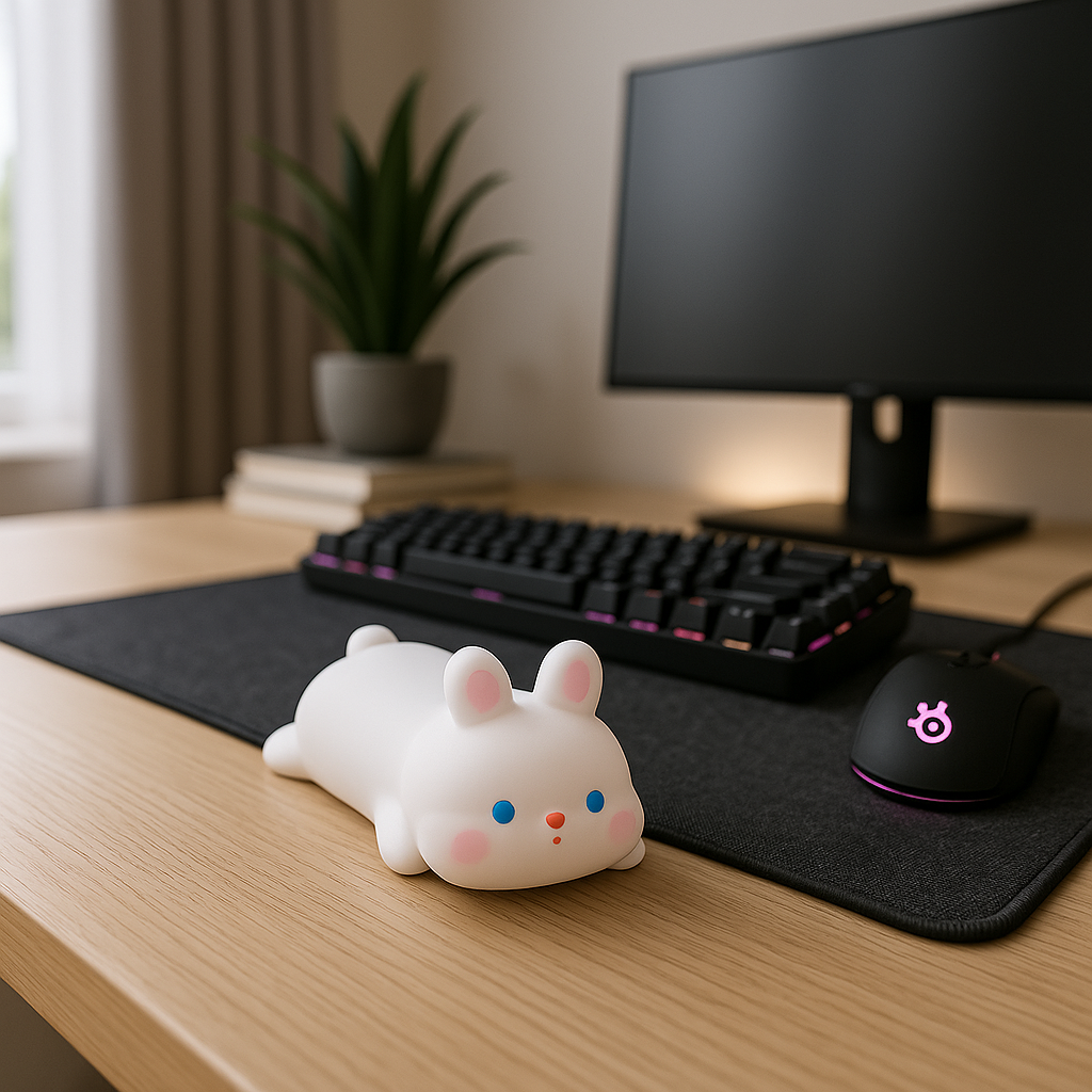 Tapis de souris ergonomique Lapinou