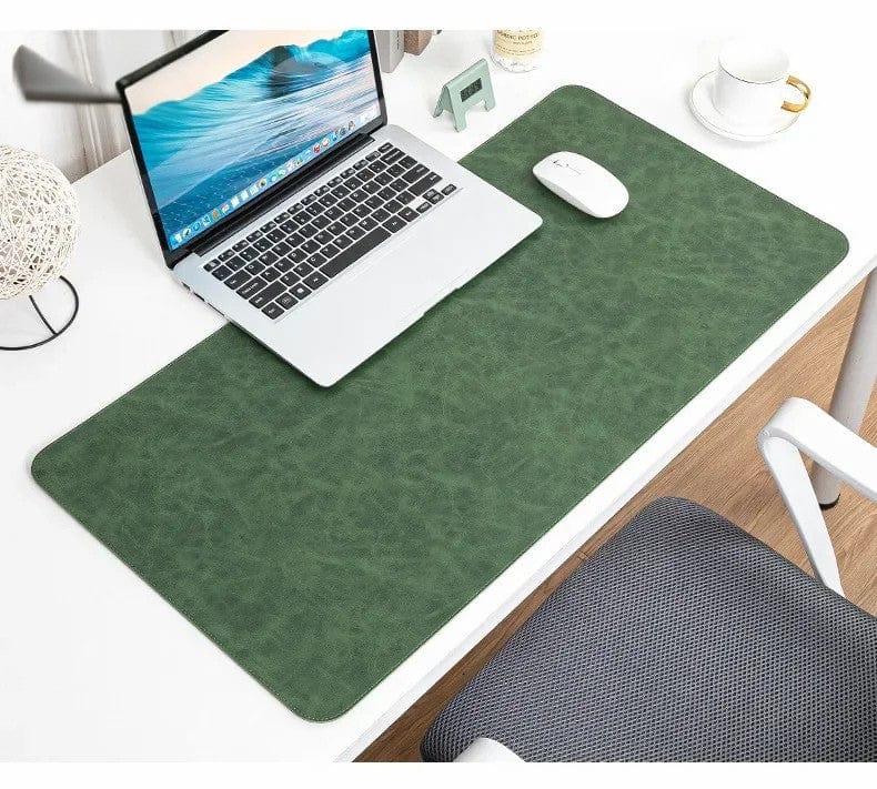 Tapis de souris XXL Cuir Vert | Tapis de souris®