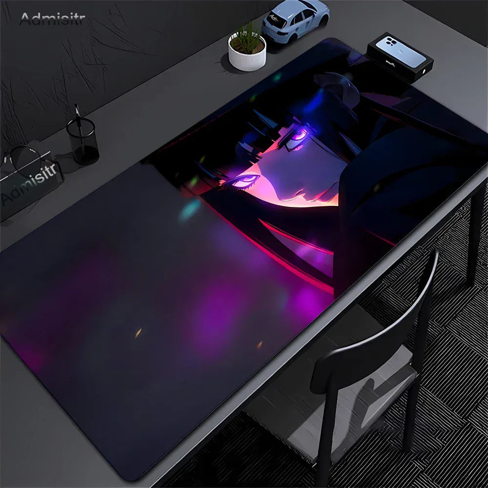 Tapis de souris XXL Gamer Ombre Cyberpunk Violet | Tapis de souris Store® 60x30cm