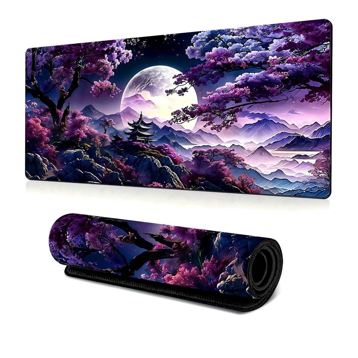 Tapis de souris XXL Temple Violet | Tapis de souris Store®