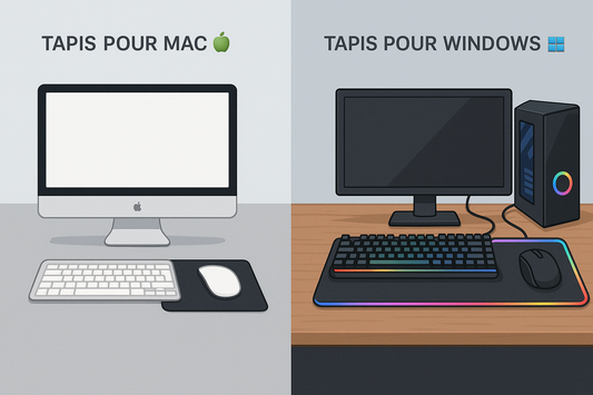 Tapis de souris pour Mac et Windows : le design avant tout ?