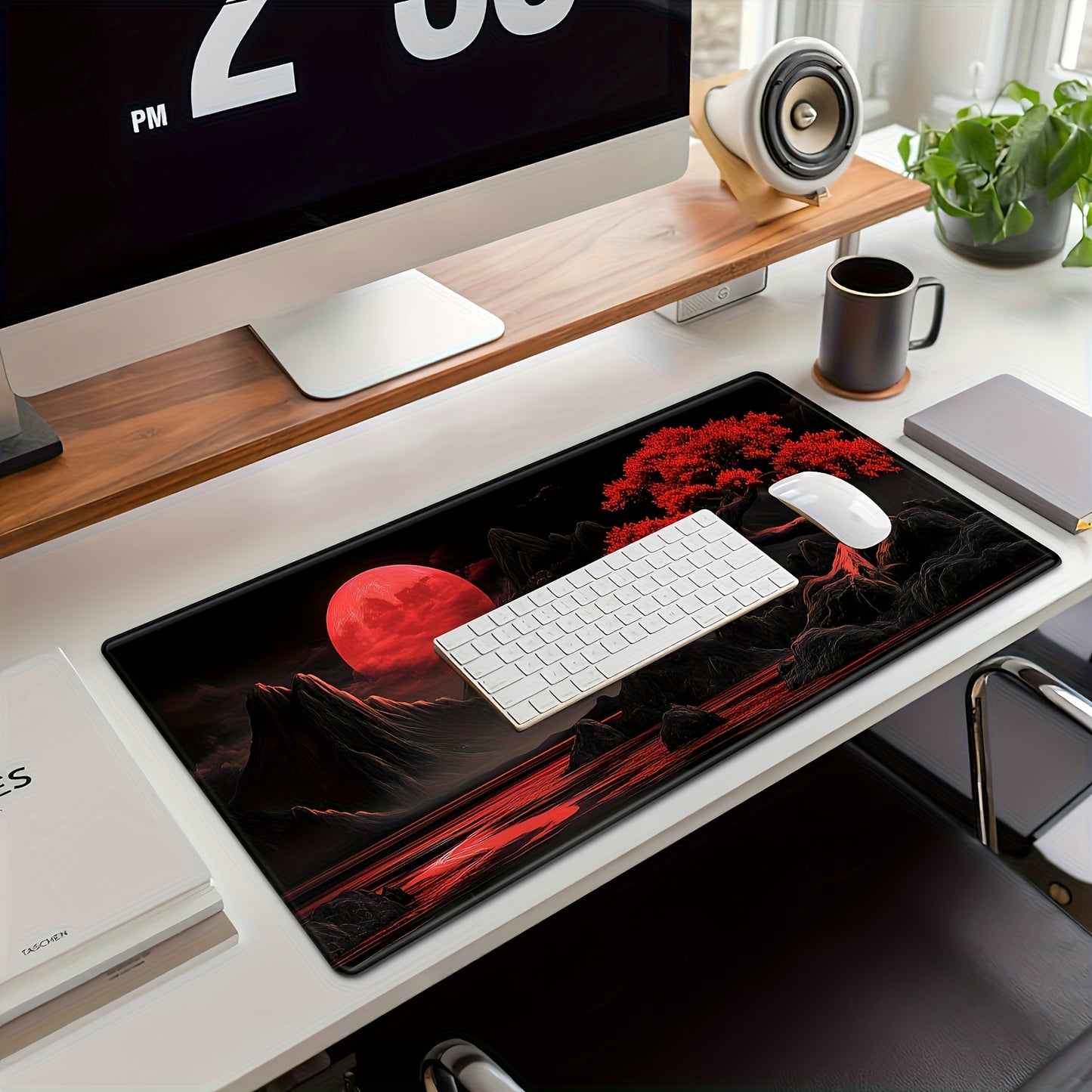 Tapis de souris Bonsaï Rouge
