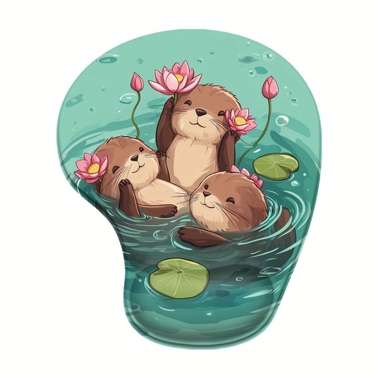 Tapis de souris Ergonomique Loutre