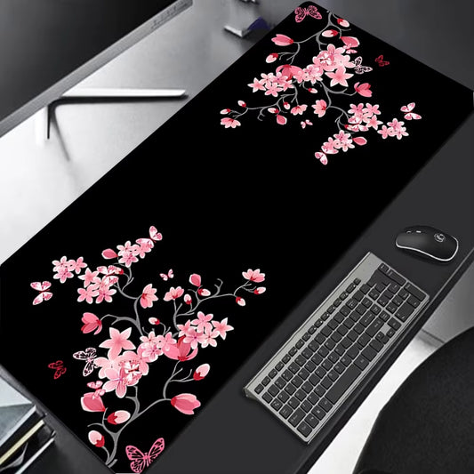 Tapis de souris XXL Gamer Fleur de Cerise