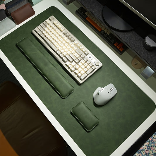 Tapis de souris XXL Ergonomique Effet Cuir
