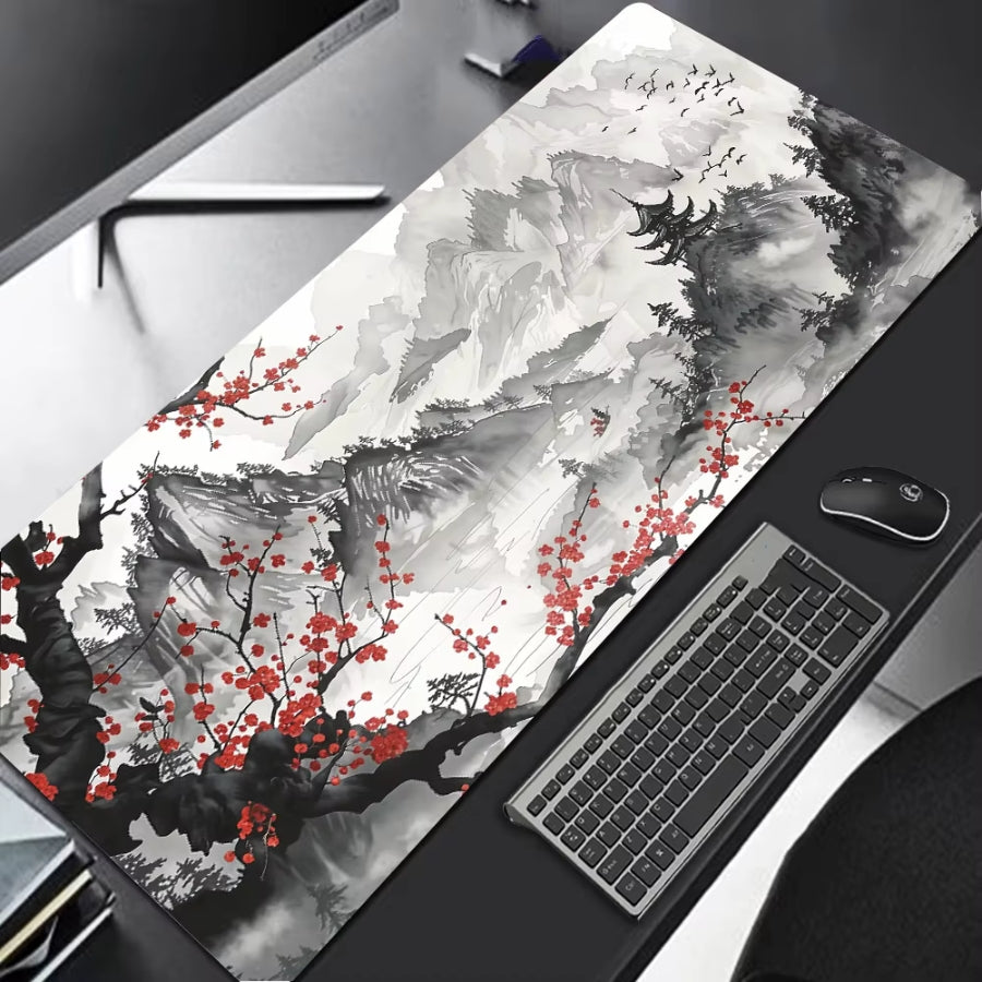 Tapis de souris XXL Gamer Temple Blanc