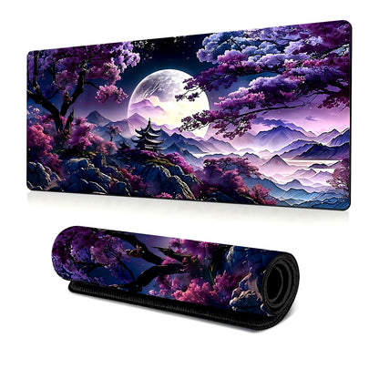 Tapis de souris XXL Temple Violet
