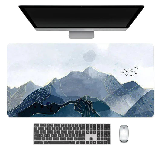 Tapis de souris XXL Gamer Montagne Topographique