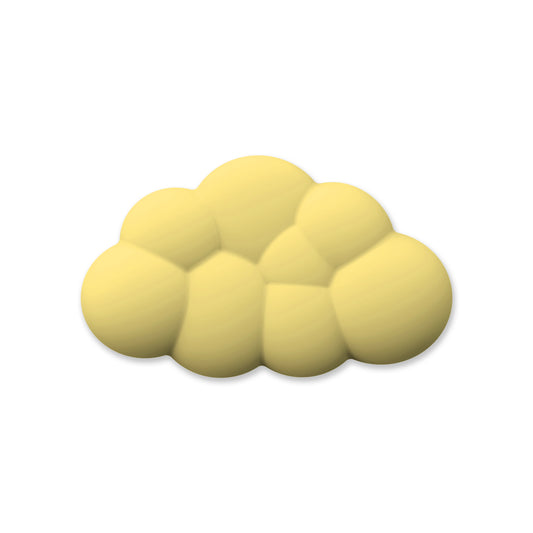 Tapis de souris Ergonomique Repose Poignet Jaune