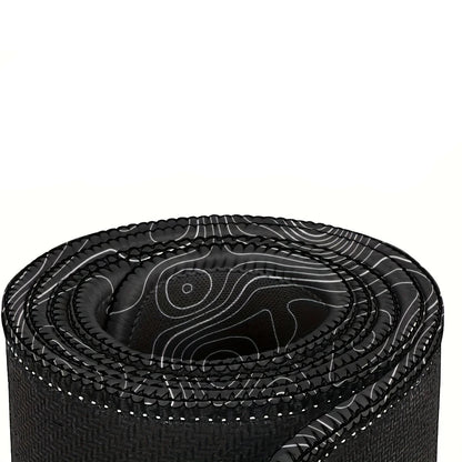 Tapis de souris XXL Gamer Noir Topographique