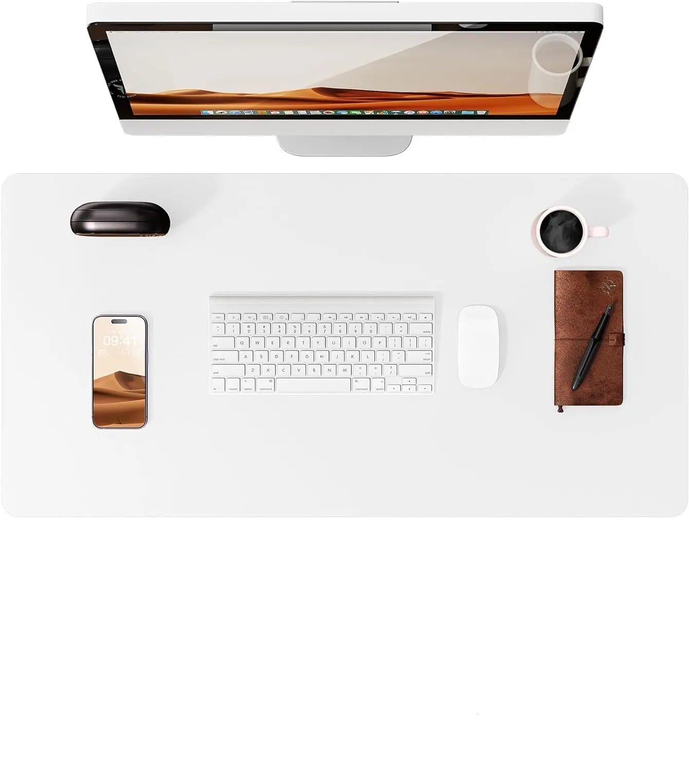 Tapis de souris XXL Blanc