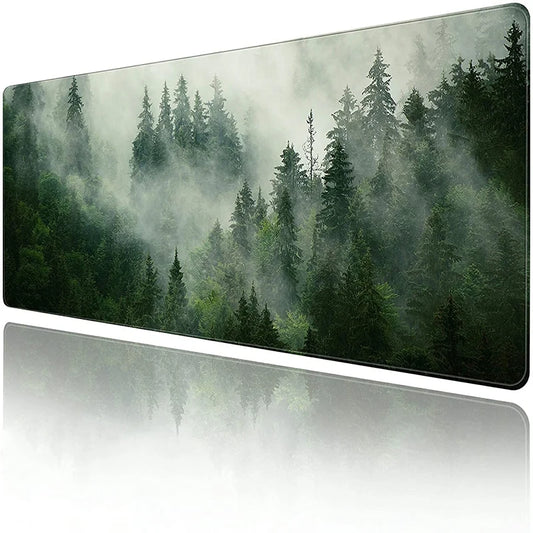 Tapis de souris XXL Vert Forêt