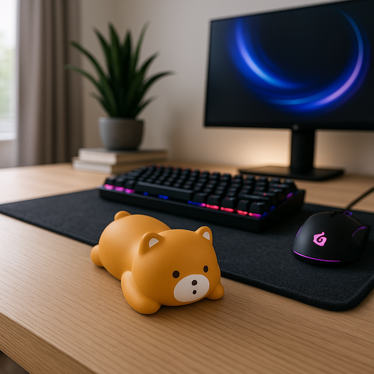 Tapis de souris ergonomique Ourson