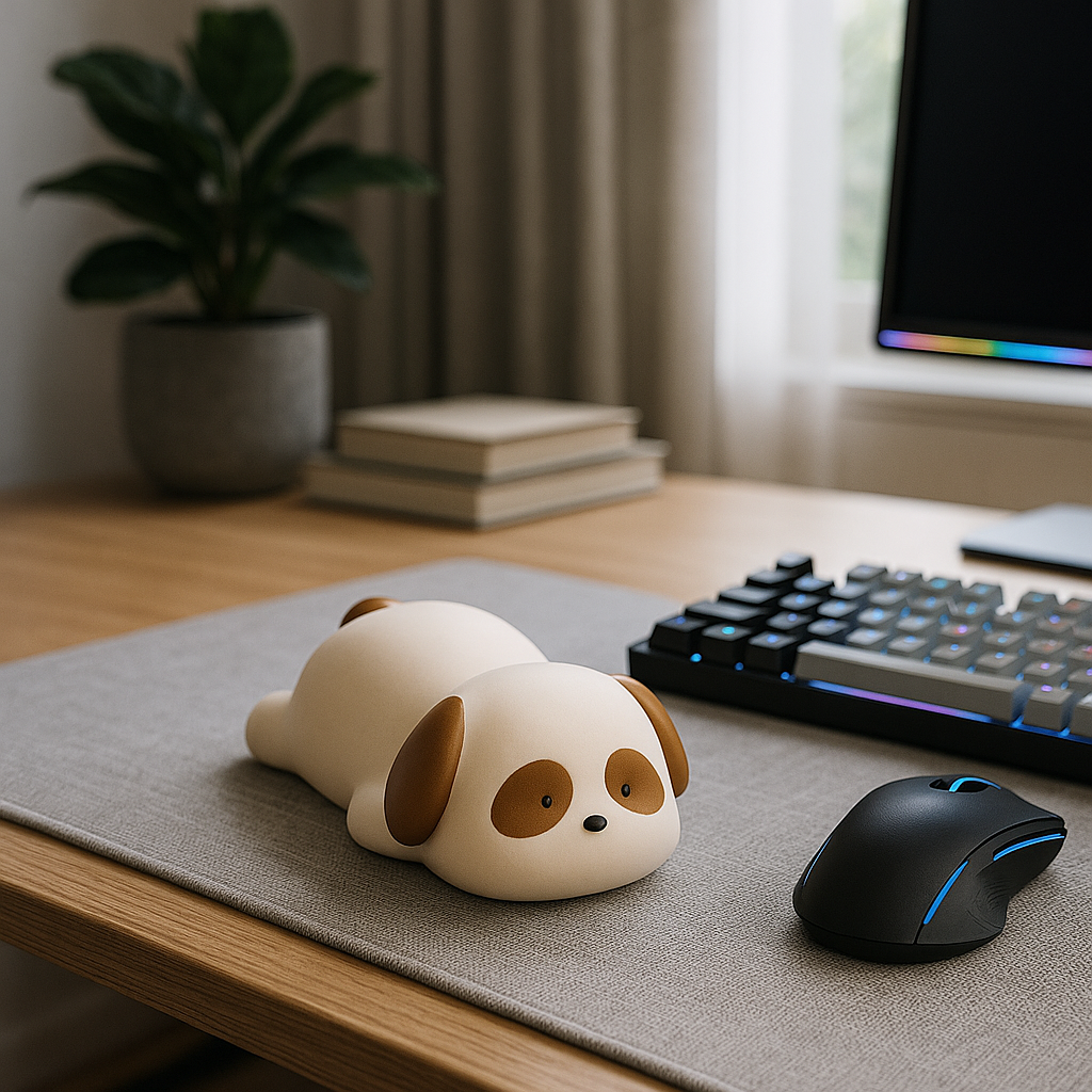 Tapis de souris ergonomique Chiot