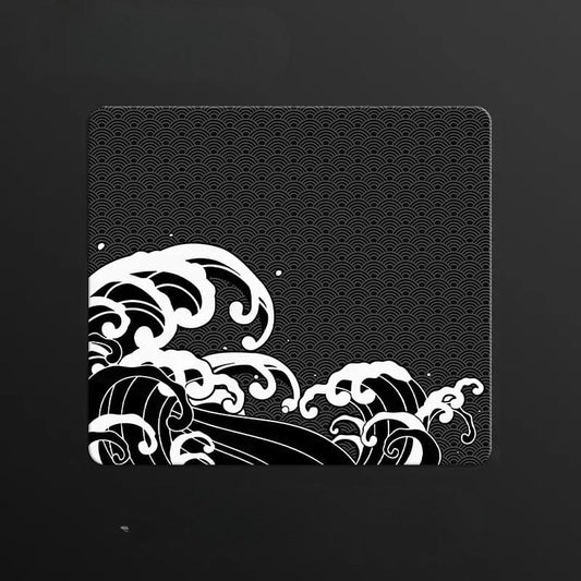 Tapis de souris en verre gamer La Vague du Silence
