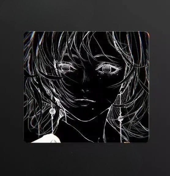 Tapis de souris en verre gamer Regard Hypnotique