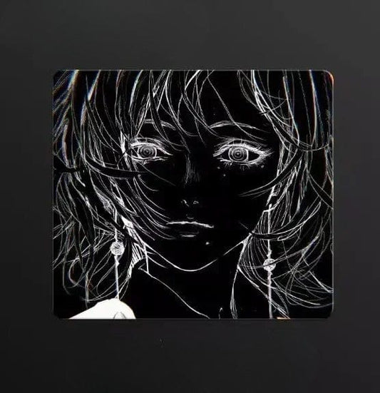 Tapis de souris en verre gamer Regard Hypnotique