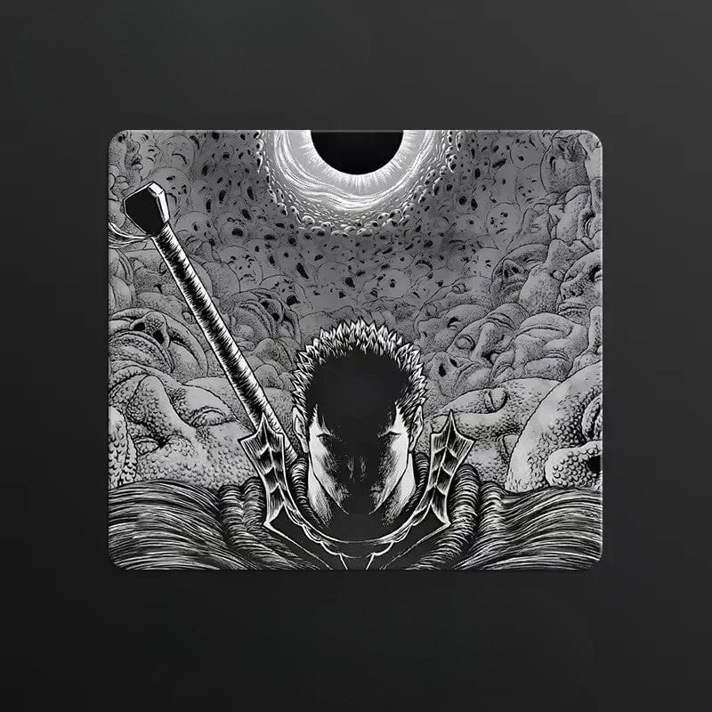 Tapis de souris en verre gamer Style Berserk