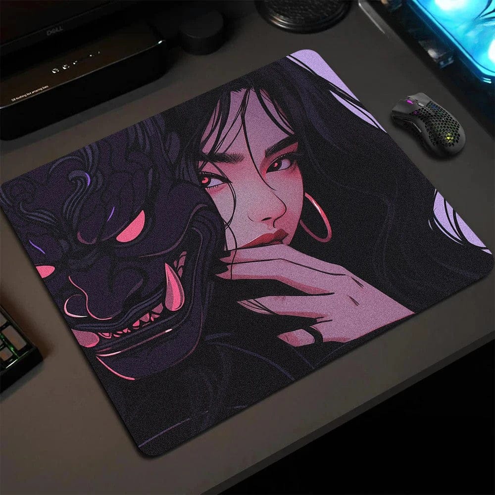Tapis de souris gamer Beauté & Démon Violet