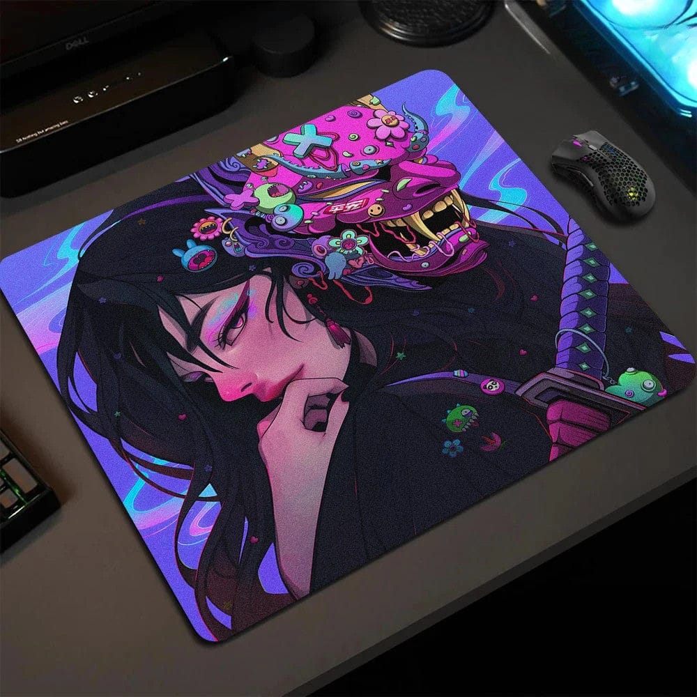 Tapis de souris gamer Oni Cyberpunk