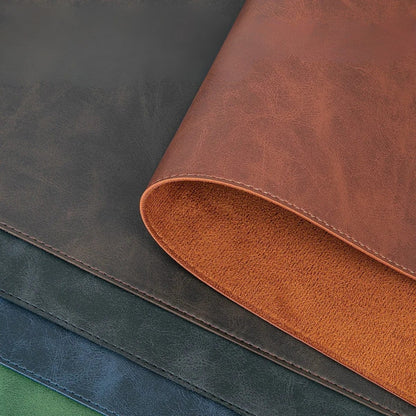 Tapis de souris XXL Cuir Gris | Tapis de souris®
