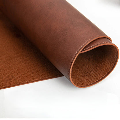 Tapis de souris XXL Cuir Gris | Tapis de souris®