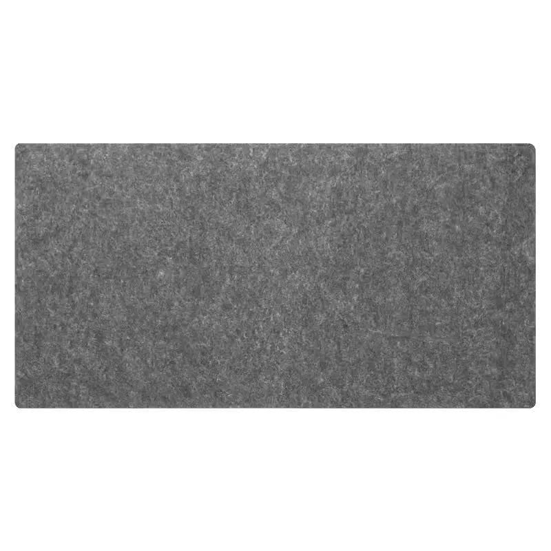 Tapis de souris XXL Doux Gris Foncé | Tapis de souris Store