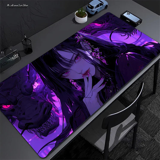 Tapis de souris XXL Gamer Dark Dragon Mistress | Tapis de souris Store® 60x30cm