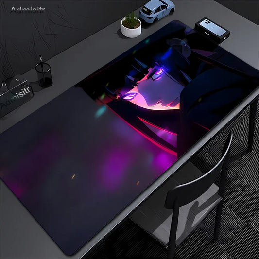 Tapis de souris XXL Gamer Ombre Cyberpunk Violet | Tapis de souris Store® 60x30cm