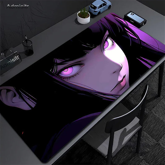 Tapis de souris XXL Gamer Violet Eyes Shadow | Tapis de souris Store® 60x30cm