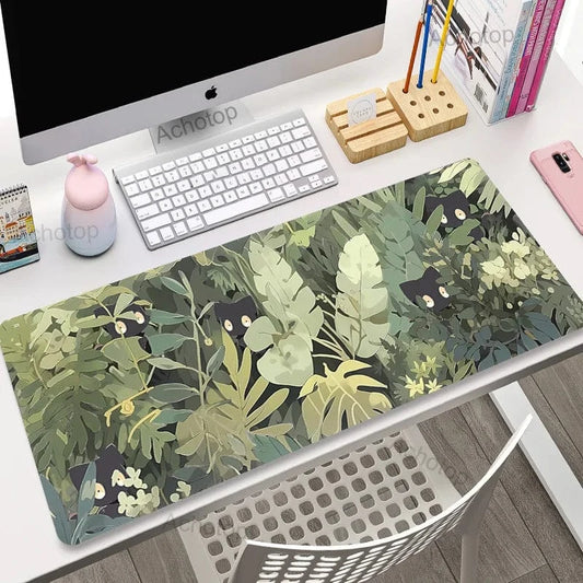 Tapis de souris XXL Plantes Vertes | Tapis de souris Store® 900x400x2mm